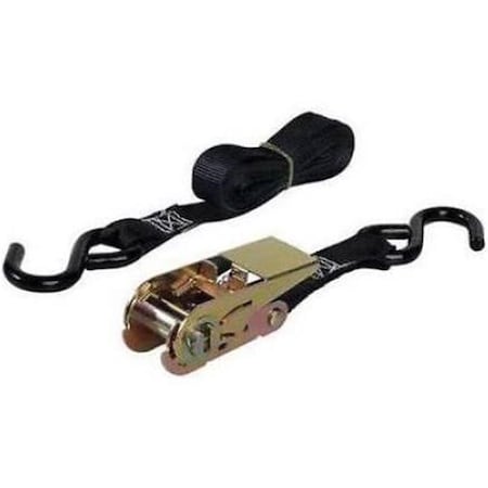 Hampton 10 ft. Ratchet Tie Down, Black 8867020